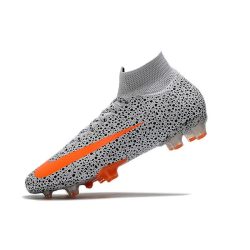 Zapatos Nike Mercurial Superfly 7 CR7 Elite DF FG -Negro Blanco Naranja_8.jpg